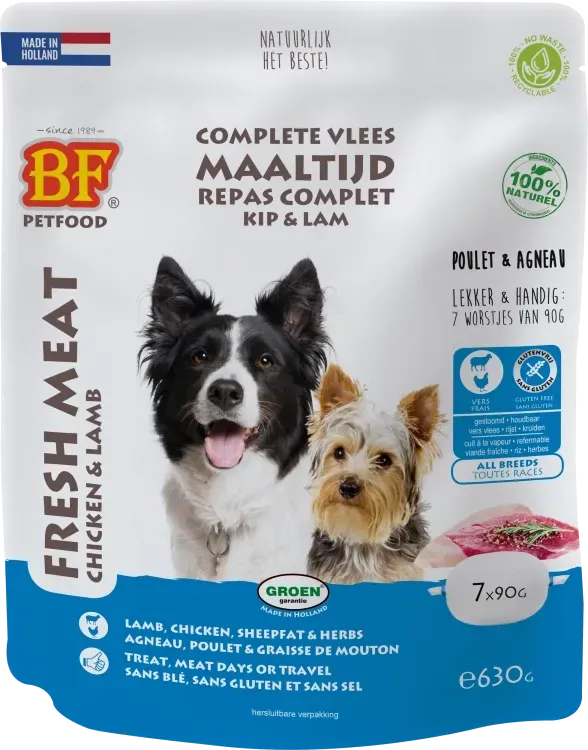 Aliment complet à base de viande 8.95€